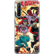 Чехол BoxFace Realme XT Deadpool and Mary Jane