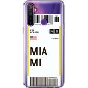 Прозрачный чехол BoxFace Realme 5 / 6i Ticket Miami