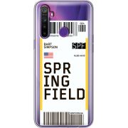 Прозрачный чехол BoxFace Realme 5 / 6i Ticket Springfield