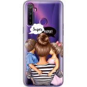 Прозрачный чехол BoxFace Realme 5 / 6i Super Mama