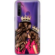 Прозрачный чехол BoxFace Realme 5 / 6i Queen and Princess