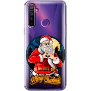 Прозрачный чехол BoxFace Realme 5 / 6i Cool Santa