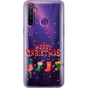 Прозрачный чехол BoxFace Realme 5 / 6i Merry Christmas
