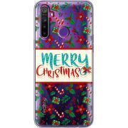Прозрачный чехол BoxFace Realme 5 / 6i Vintage Christmas Pattern