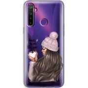 Прозрачный чехол BoxFace Realme 5 / 6i love is in the air