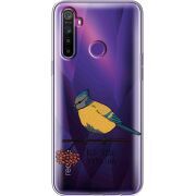 Прозрачный чехол BoxFace Realme 5 / 6i Синиця і калина