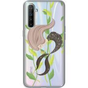 Прозрачный чехол BoxFace Realme XT Cute Mermaid