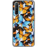 Прозрачный чехол BoxFace Realme XT Butterfly Morpho