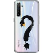 Прозрачный чехол BoxFace Realme XT Swan question
