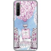 Чехол со стразами Realme XT Perfume bottle