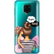 Прозрачный чехол BoxFace Xiaomi Redmi Note 9S Super Mama and Daughter
