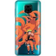 Прозрачный чехол BoxFace Xiaomi Redmi Note 9S Naruto and Kurama