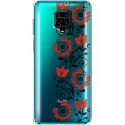 Прозрачный чехол BoxFace Xiaomi Redmi Note 9S Ethno Ornament
