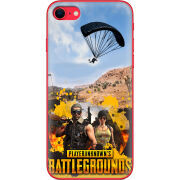 Чехол BoxFace Apple iPhone SE (2020) Pubg parachute