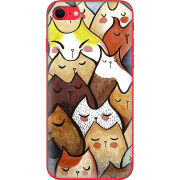 Чехол BoxFace Apple iPhone SE (2020) Sleepy Cats