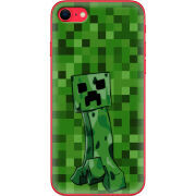Чехол BoxFace Apple iPhone SE (2020) Minecraft Creeper
