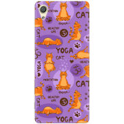 Чехол Uprint Sony Xperia X F5122 Yoga Cat