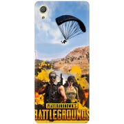 Чехол Uprint Sony Xperia X F5122 Pubg parachute