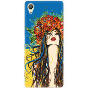 Чехол Uprint Sony Xperia X F5122 Ukraine Girl