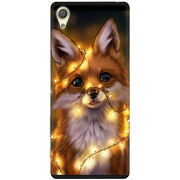 Чехол Uprint Sony Xperia X F5122 Різдвяна лисичка