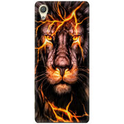 Чехол Uprint Sony Xperia X F5122 Fire Lion