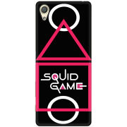 Чехол Uprint Sony Xperia X F5122 siquid game игра в кальмара