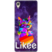 Чехол Uprint Sony Xperia X F5122 Likee Cat
