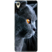Чехол Uprint Sony Xperia X F5122 English cat