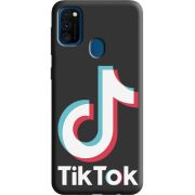 Черный чехол Uprint Samsung M215 Galaxy M21 Tik Tok