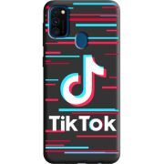 Черный чехол Uprint Samsung M215 Galaxy M21 Tik Tok