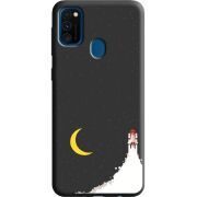 Черный чехол Uprint Samsung M215 Galaxy M21 Meet The Stars