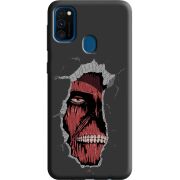 Черный чехол Uprint Samsung M215 Galaxy M21 Нападение на Титана