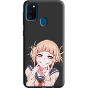 Черный чехол Uprint Samsung M215 Galaxy M21 Himiko Toga Smile