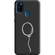 Черный чехол Uprint Samsung M215 Galaxy M21 Balloon