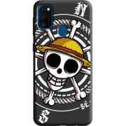 Черный чехол Uprint Samsung M215 Galaxy M21 One Piece Компас