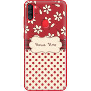 Чехол BoxFace Samsung Galaxy A11 (A115) Именной Polka Dots