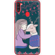 Чехол BoxFace Samsung Galaxy A11 (A115) Girl and deer