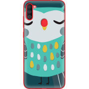 Чехол BoxFace Samsung Galaxy A11 (A115) Green Owl