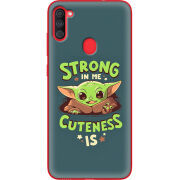 Чехол BoxFace Samsung Galaxy A11 (A115) Strong in me Cuteness is