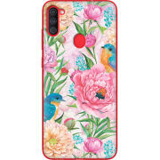 Чехол BoxFace Samsung Galaxy A11 (A115) Birds in Flowers