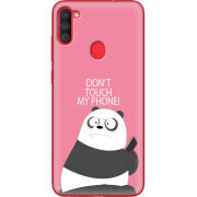 Чехол BoxFace Samsung Galaxy A11 (A115) Dont Touch My Phone Panda