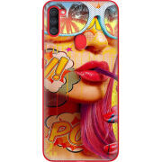 Чехол BoxFace Samsung Galaxy A11 (A115) Yellow Girl Pop Art