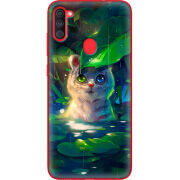 Чехол BoxFace Samsung Galaxy A11 (A115) White Tiger Cub