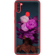 Чехол BoxFace Samsung Galaxy A11 (A115) Exquisite Purple Flowers