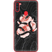 Чехол BoxFace Samsung Galaxy A11 (A115) Snake Rose
