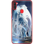 Чехол BoxFace Samsung Galaxy A11 (A115) White Horse