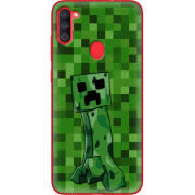 Чехол BoxFace Samsung Galaxy A11 (A115) Minecraft Creeper