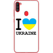 Чехол BoxFace Samsung Galaxy A11 (A115) I love Ukraine