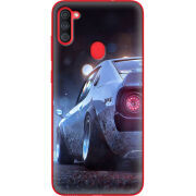Чехол BoxFace Samsung Galaxy A11 (A115) Silver Car