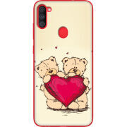 Чехол BoxFace Samsung Galaxy A11 (A115) Teddy Bear Love